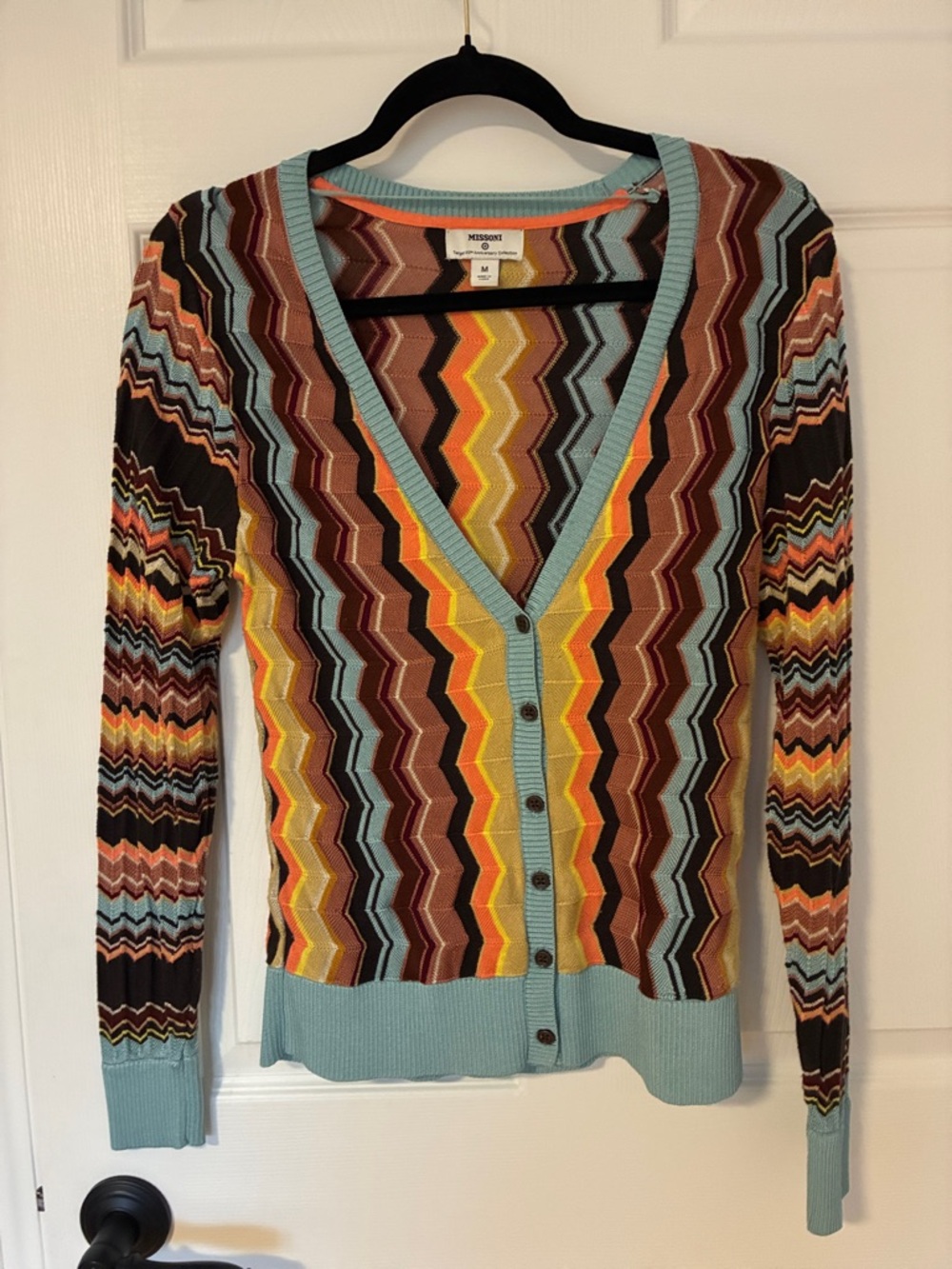Missoni For Target Zigzag Knit Cardigan